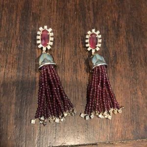 KENDRA SCOTT DECKER TASSEL EARRINGS